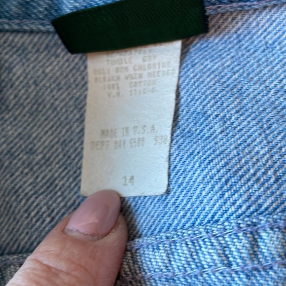 VINTAGE Jean skirt - Picture 6 of 7